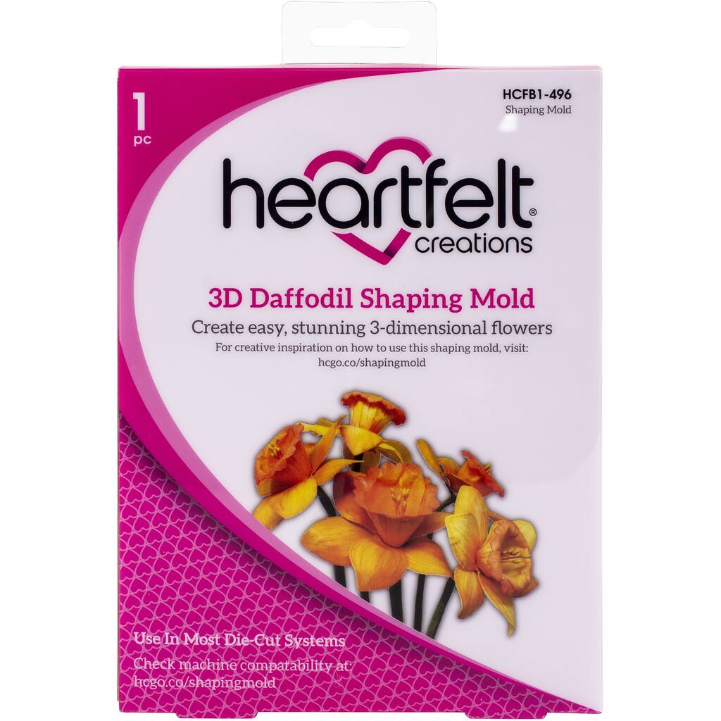 Heartfelt Creations Tool~ 3D PANSY SHAPING MOLD ~ Burst of Spring ~ HCFB1-473 Heartfelt Creations Tool~ 3D PANSY SHAPING MOLD ~ Burst of Spring ~ HCFB1-473